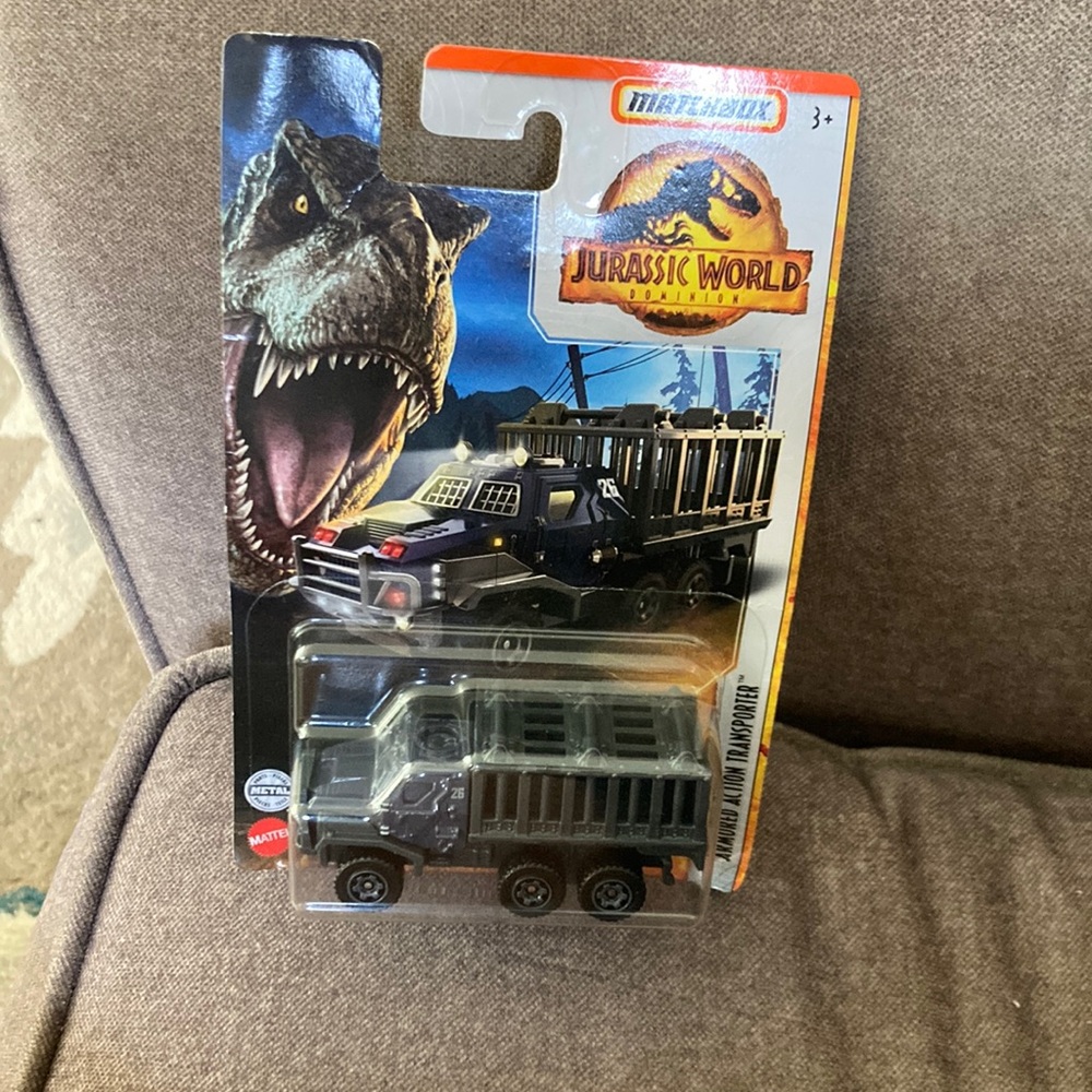 NWT Jurassic World Matchbox Transporter Car